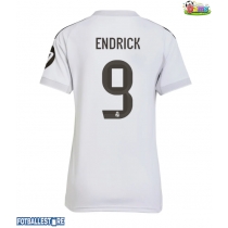 Real Madrid Endrick #9 Hjemmedrakt Dame 2025-26 Kortermet